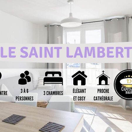 Appartamento Le St Lambert Proche Cathedrale Parking Gratuit Troyes Esterno foto