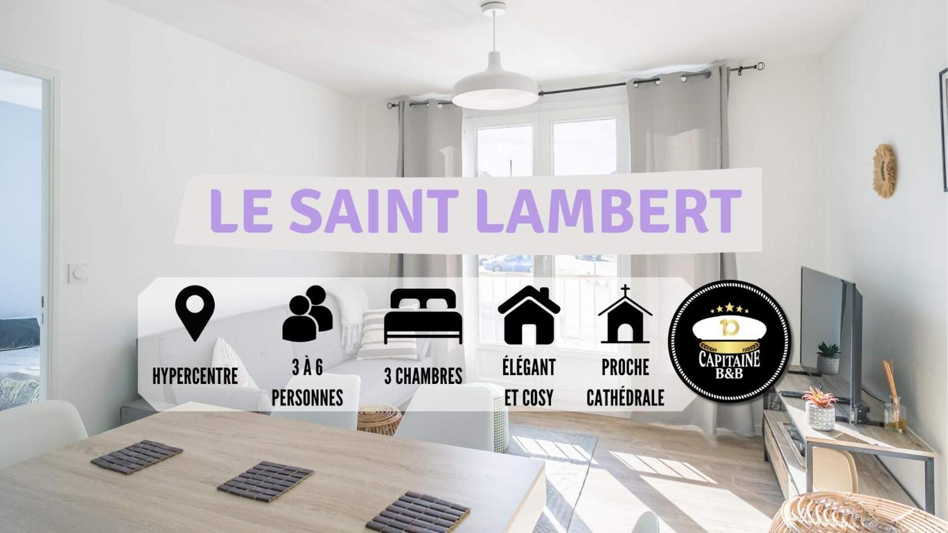 Appartamento Le St Lambert Proche Cathedrale Parking Gratuit Troyes Esterno foto